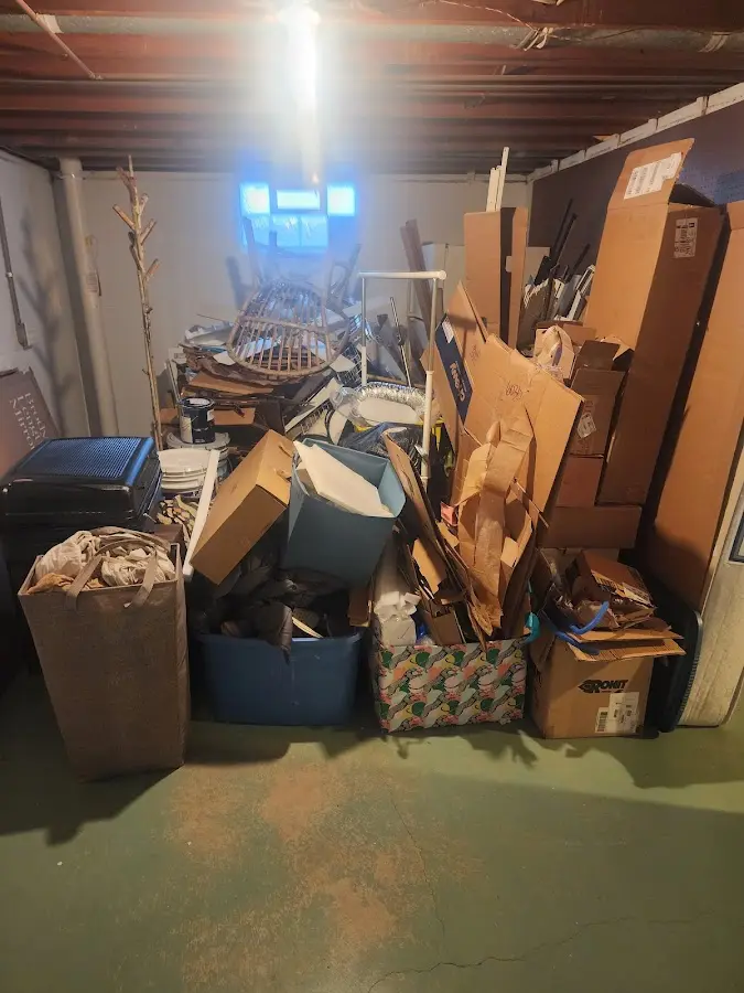 Roll-off dumpster container at job site for Concrete Dumpster Rental in Tumwater